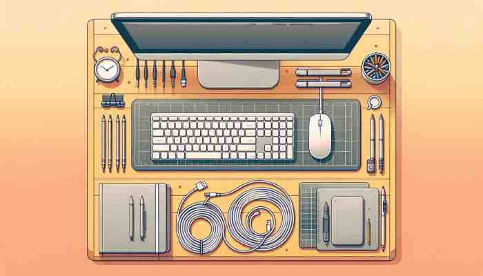 Desk Cable Management: Boost Typing Efficiency