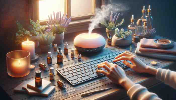 Keyboard Aromatherapy: Scents for Typing Success