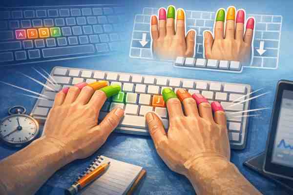 Typing Finger Placement: Master the Foundation