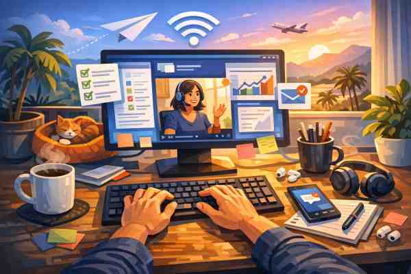 Typing Habits of Successful Remote Workers