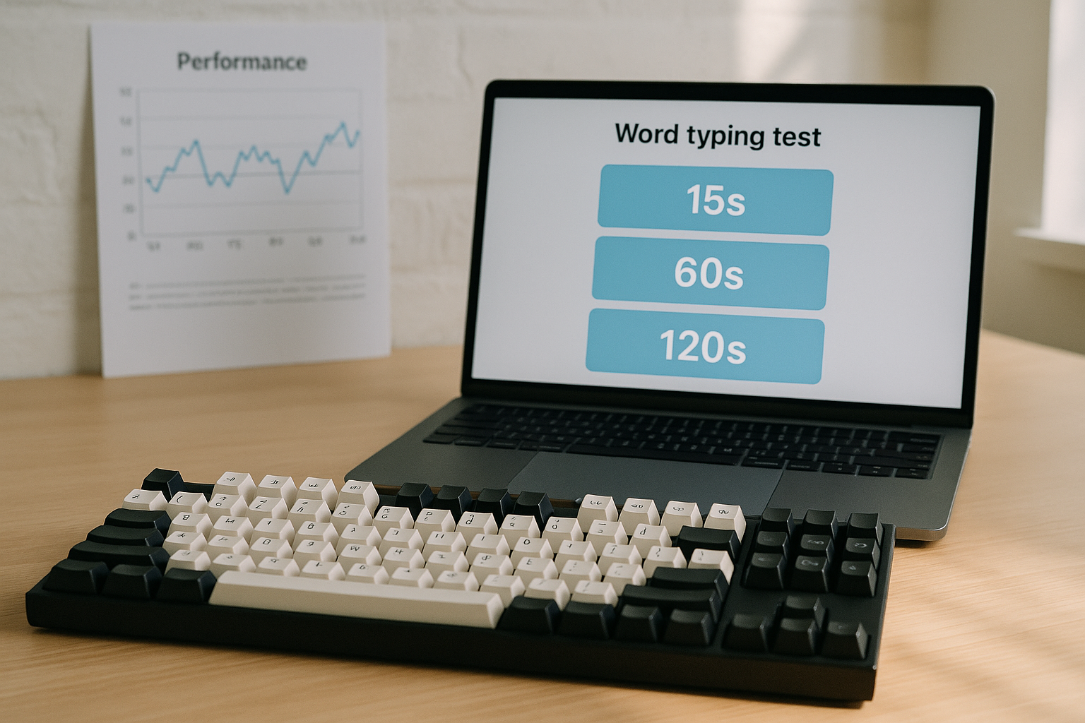 Word Typing Test Passage Length: Pick 15s, 60s, or 120s With Real Data