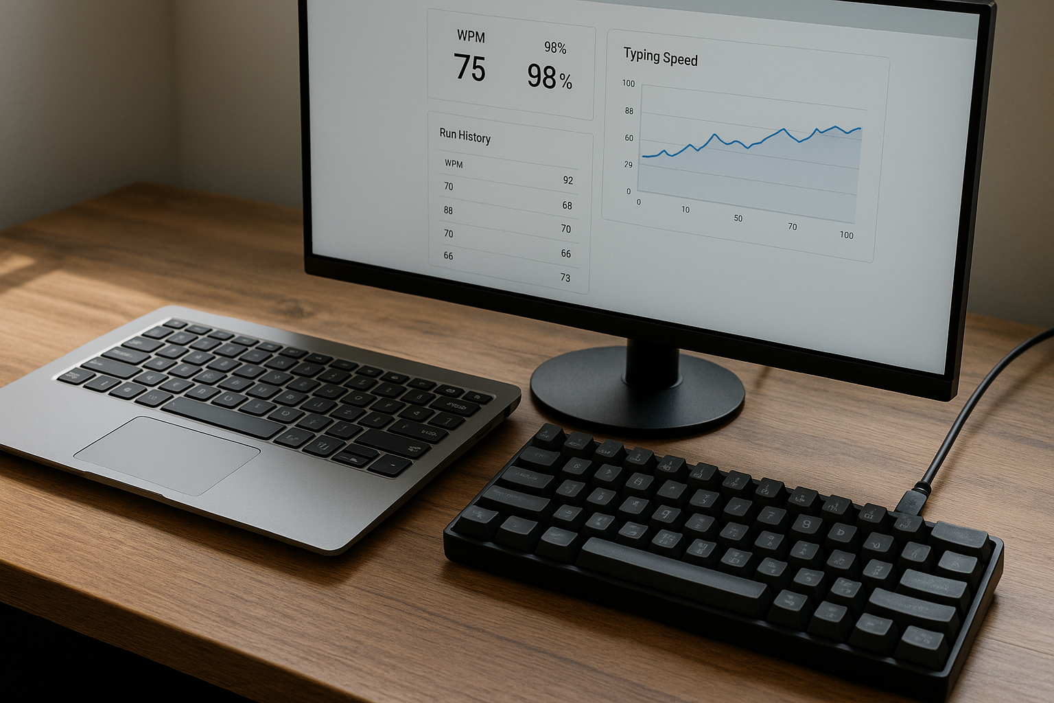 Speed Test Keyboard: Laptop vs Mechanical Results You Can Reproduce